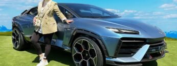 Electric Lamborghini SUV – Comes With A Surfboard!