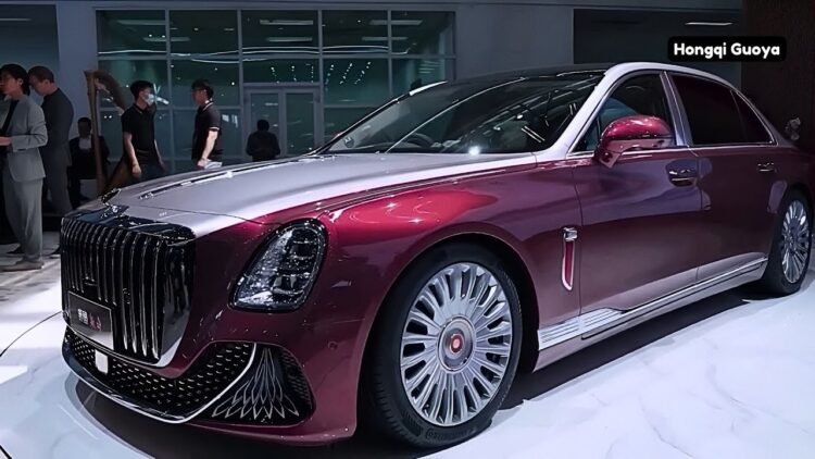 Hongqi Guoya 2024. Chinese analogue of Bentley and Mercedes-Maybach