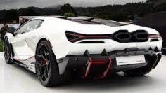 2025 Lamborghini Revuelto Matte Black – Sound, Interior and Exterior